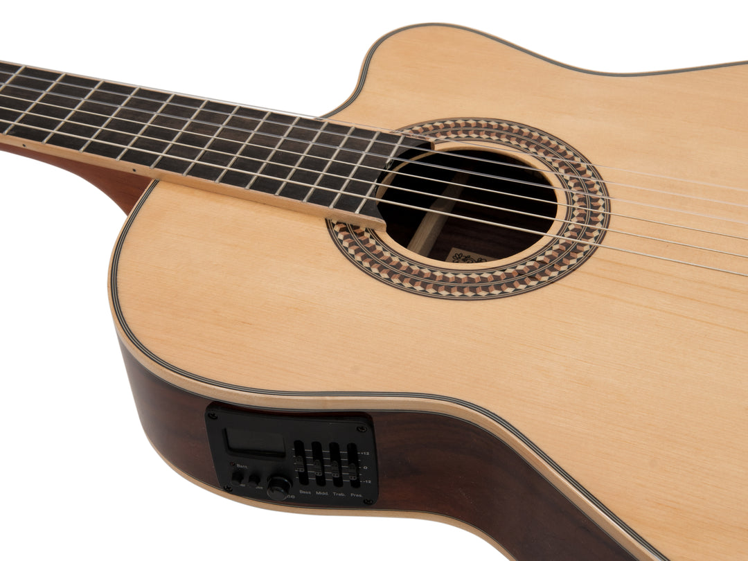DiMavery TB-100 Chitarra classica spagnola (Naturale)