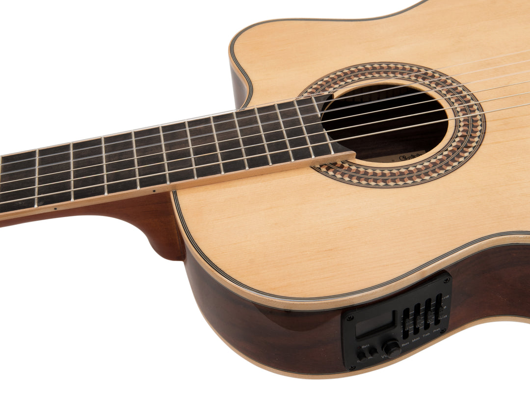 DiMavery TB-100 Chitarra classica spagnola (Naturale)