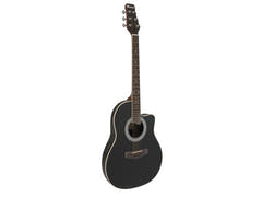 DiMavery RB-300 Chitarra Roundback (Nero)