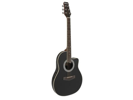 DiMavery RB-300 Chitarra Roundback (Nero)