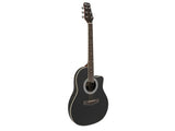 DiMavery RB-300 Chitarra Roundback (Nero)
