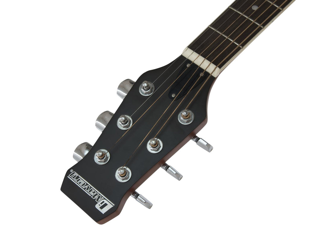 DiMavery RB-300 Chitarra Roundback (Nero)