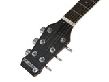 DiMavery RB-300 Chitarra Roundback (Nero)