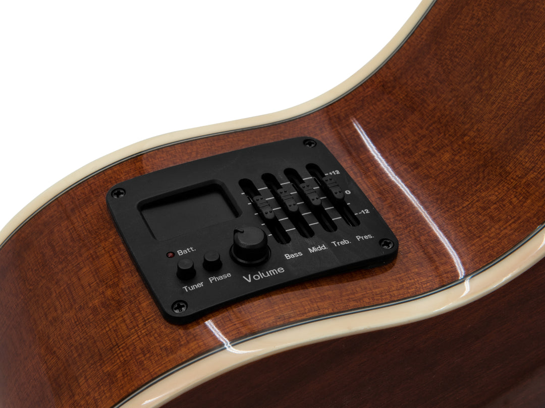 DiMavery AW-400 Chitarra Western (Sunburst)