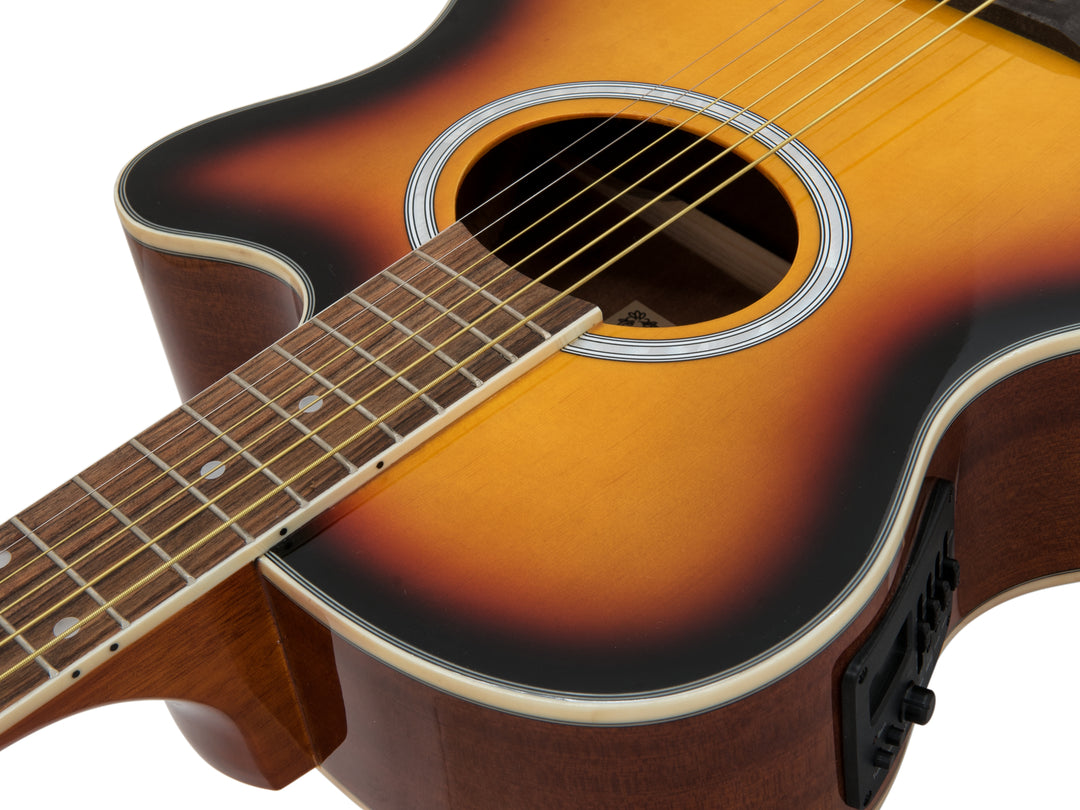 DiMavery AW-400 Chitarra Western (Sunburst)