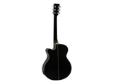 DiMavery AW-400 Chitarra Western (Nero)