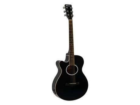 DiMavery AW-400 Chitarra Western LH (Nero)