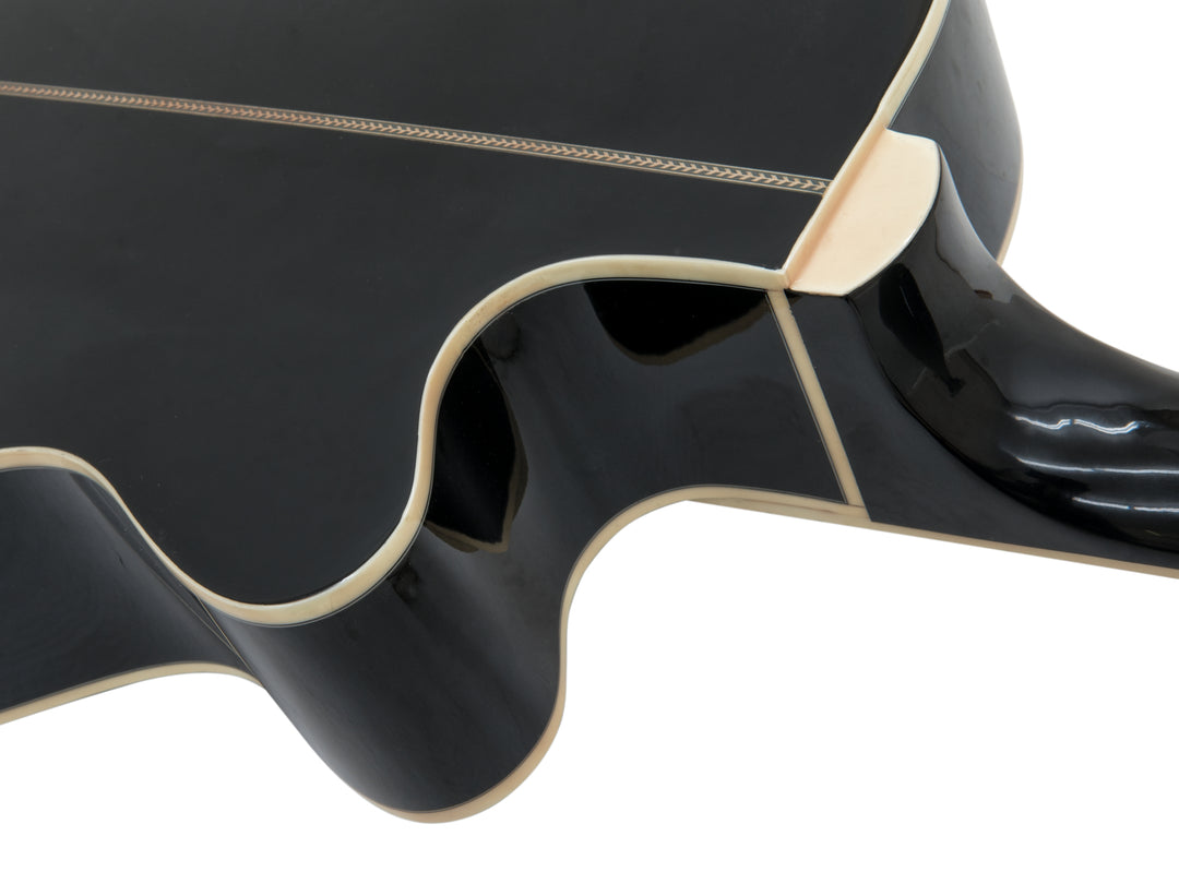 DiMavery AW-400 Chitarra Western LH (Nero)