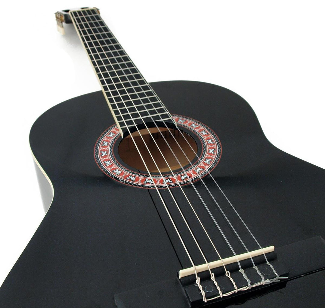 DiMavery AC-303 Chitarra classica spagnola 4/4 (Nero)