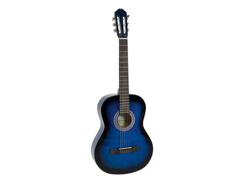 DiMavery AC-303 Chitarra classica spagnola (Blu burst)
