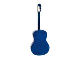 DiMavery AC-303 Chitarra classica spagnola (Blu burst)