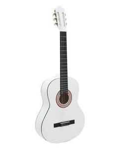 DiMavery AC-303 Chitarra classica spagnola (Bianco)