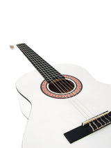 DiMavery AC-303 Chitarra classica spagnola (Bianco)