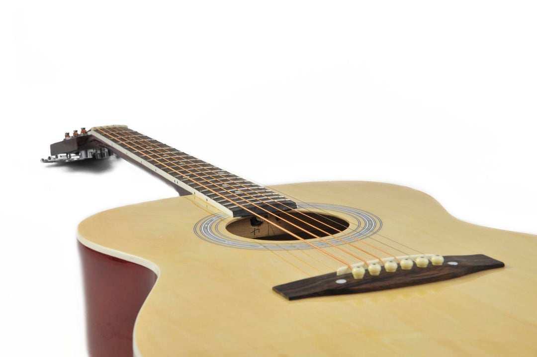 DiMavery AW-303 Chitarra Western (Naturale)