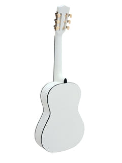 DiMavery AC-303 Classical Guitar 1/2, White