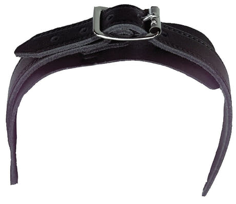 GEWA tracolla da collo in pelle nera per custodie da violoncello IDEA, 25 mm