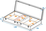 DiMavery Flightcase per Basso elettrico, rettangolare
