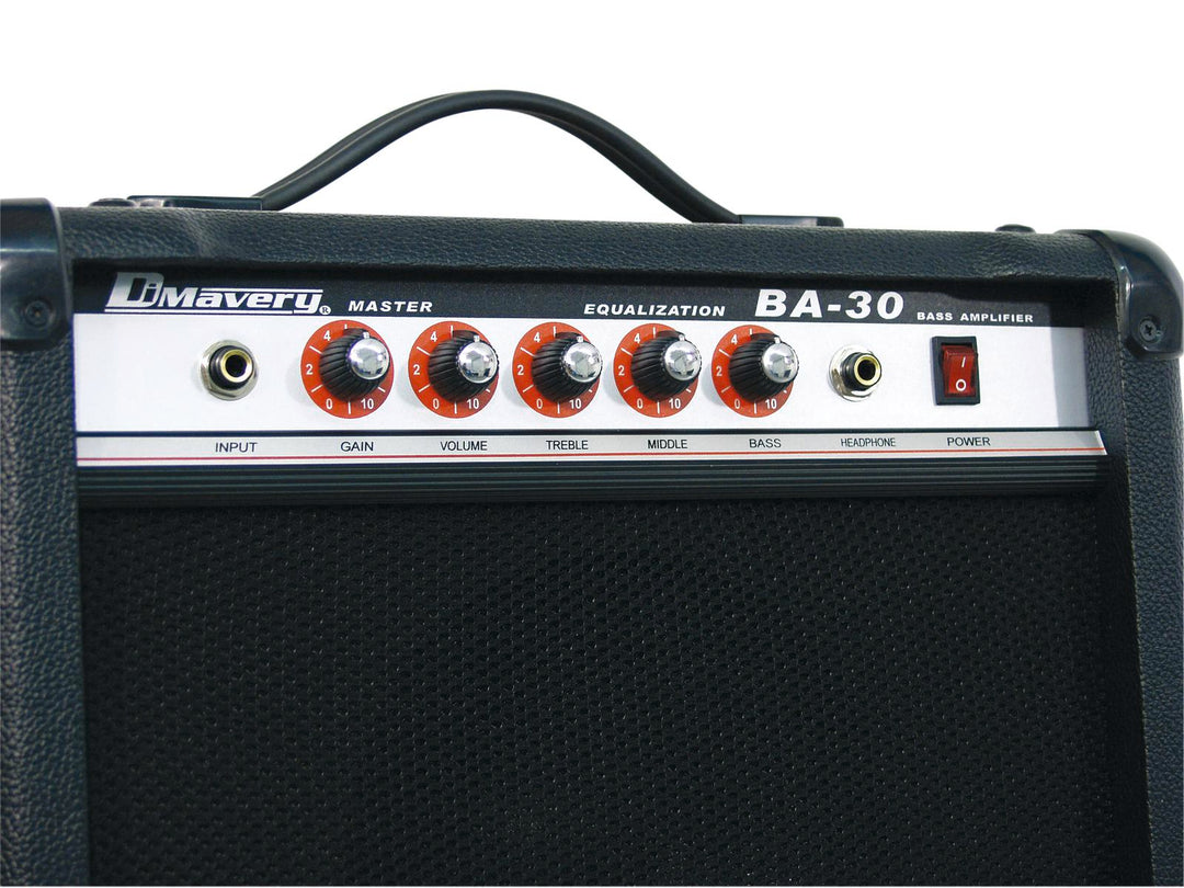 DiMavery BA-30 Amplificatore per Basso 30W