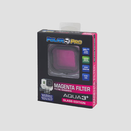 Filtro magenta PolarPro Hero4/3+ Aqua Line