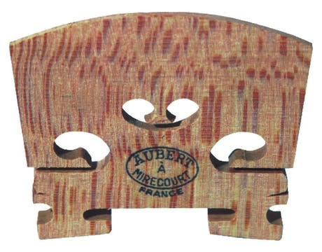 Aubert Luthier ponticello per violino modello 7, 3/4, larghezza dei piedini 38 mm, cuore basso