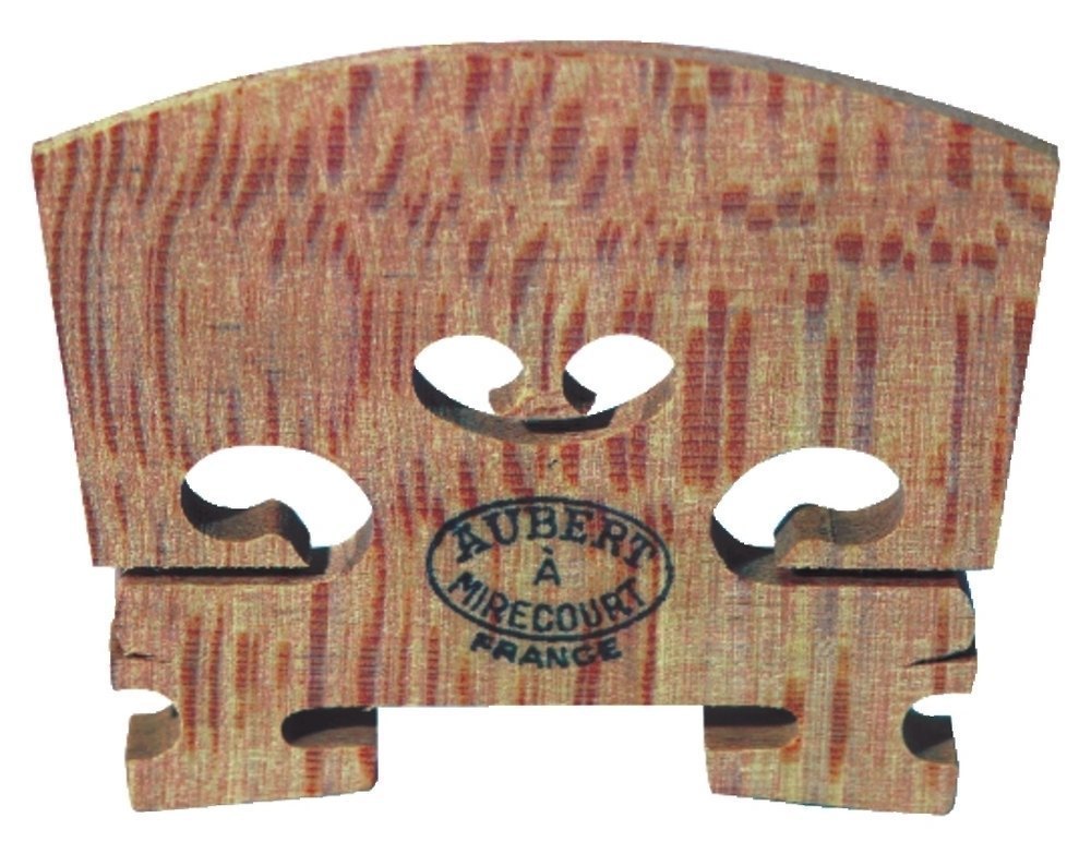 Aubert Luthier ponticello per violino modello 7, 3/4, larghezza dei piedini 38 mm, cuore basso
