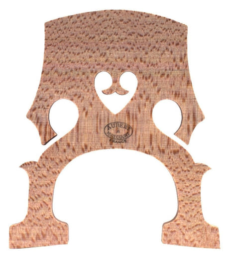Aubert Luthier ponticello per violoncello modello francese 16, 4/4, piede 90 mm, cuore basso