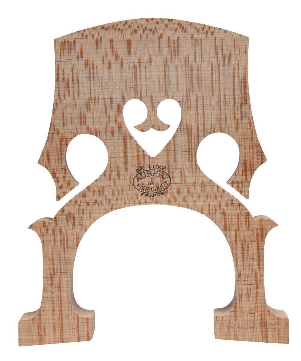 Ponticello per violoncello Aubert De Luxe modello 8L, larghezza dei piedi 92 mm