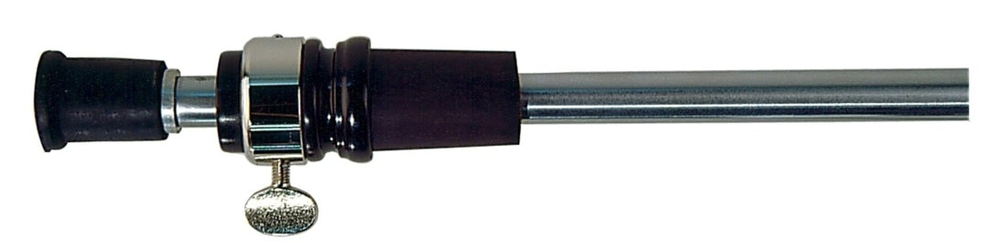 Ulsa perno terminale per contrabbasso Kombi - asta in tubo metallico, black