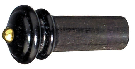 GEWA bottone terminale in ebano per violino 4/4 e 3/4, sfera dorata