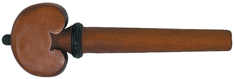 GEWA piroli per violoncello Hill, bosso, 4/4, cuore, bottone e anello neri, medium