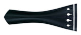 GEWA Hill cordiera in ebano per violino 4/4, anelli bianchi