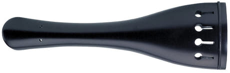 GEWA supporto per corde di contrabbasso in legno duro nero, 1/2
