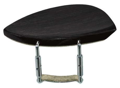 GEWA Chin rest Flat - Ebony 1/2
