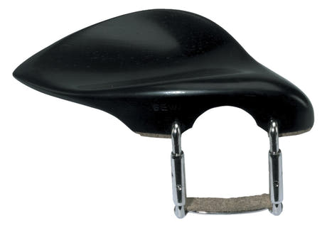 GEWA Chin rest Kantuscher - Ebony 4/4-3/4