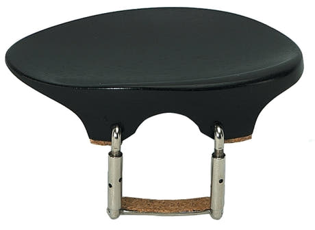 GEWA Chin rest Flesch round - Ebony 4/4-3/4