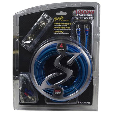 Stinger kit cavi 2 canali, 25mm2 1000w