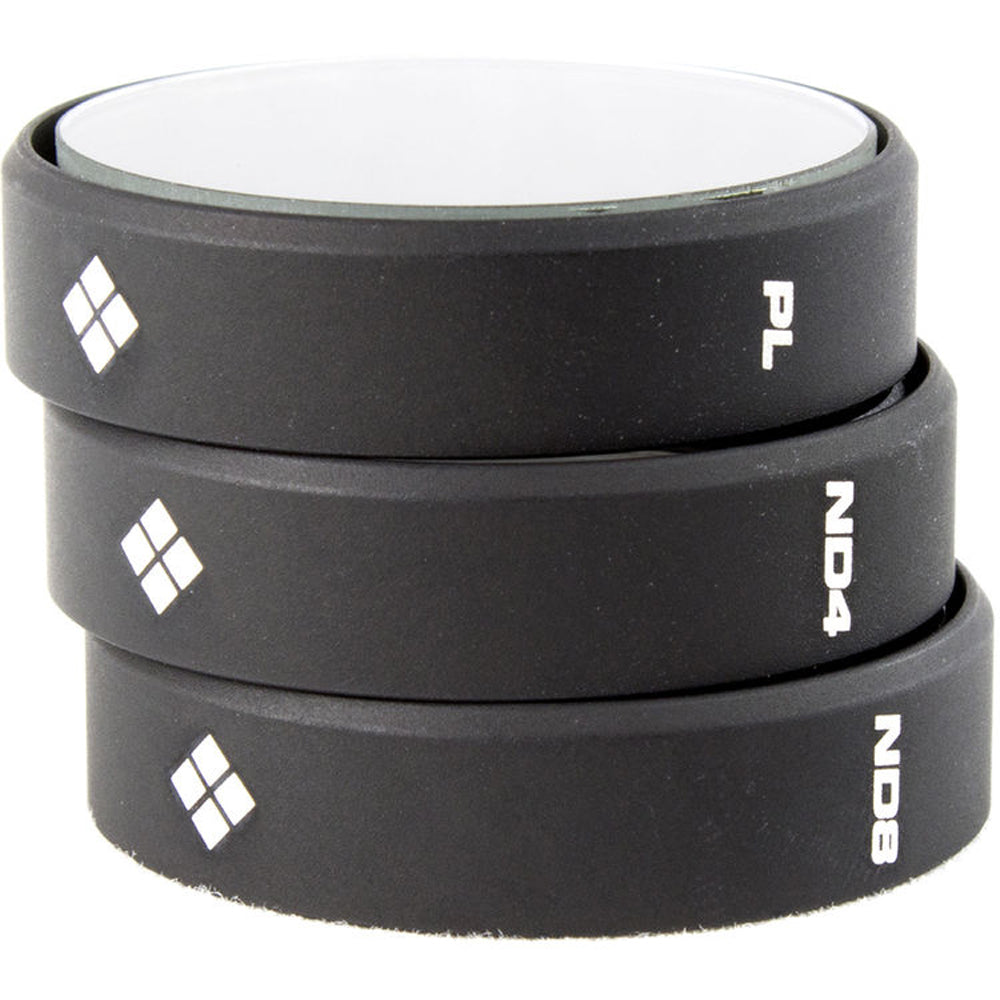 PolarPro DJI Phantom 3,  3-pack filter PL, ND4, ND8 for DJI Phantom 3