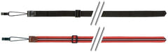 Tracolla da foro acustico Fire & Stone per chitarra classica, nylon da 25 mm, imbottitura per il collo