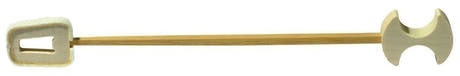 GEWA mazzuole per dulcimer, Tobi Reiser Small, 1 paio