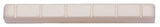 GEWA capotasto in plastica per chitarra classica, diritto, 51,7 x 6,0 x 9,5/9,0 mm
