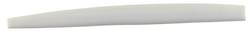 Ponticello in plastica Fire & Stone, chitarra western, curvo, 77,0 x 7,4 x 2,8 mm