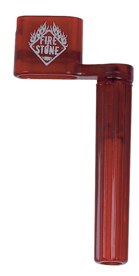 Avvolgicorde Fire & Stone in plastica rossa con bordo per piroli