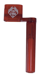 Avvolgicorde Fire & Stone in plastica rossa con bordo per piroli