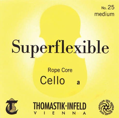 Thomastik-Infeld Cello Strings Superflexible rope core - Strong (27st)