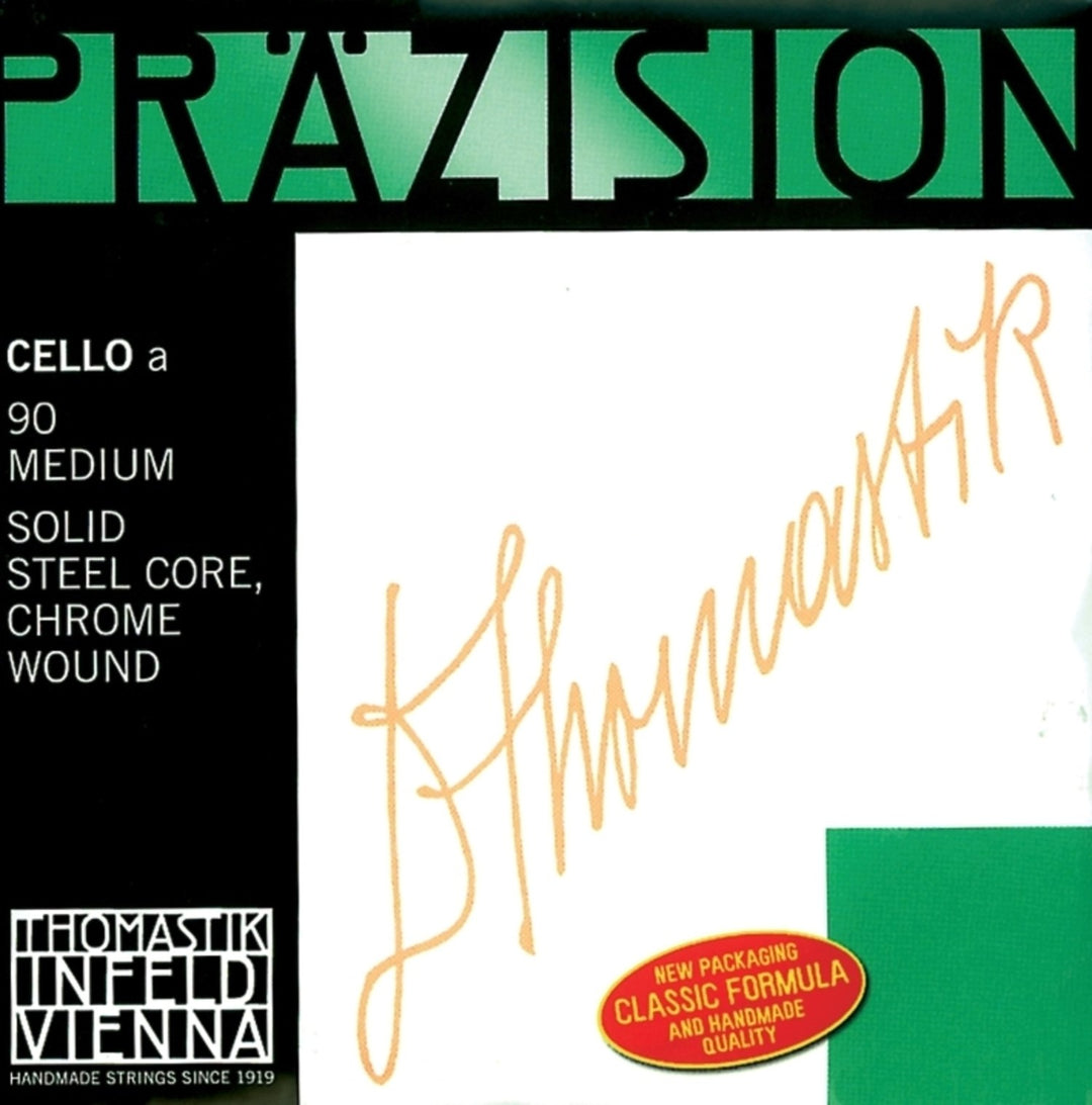 Thomastik-Infeld corde per violoncello anima piena in acciaio Precision - Soft (90w)