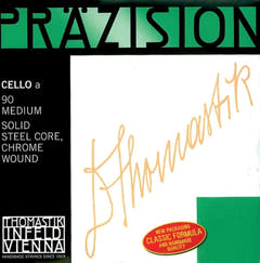 Thomastik-Infeld Cello Strings Precision in acciaio con anima solida - Strong (90st)