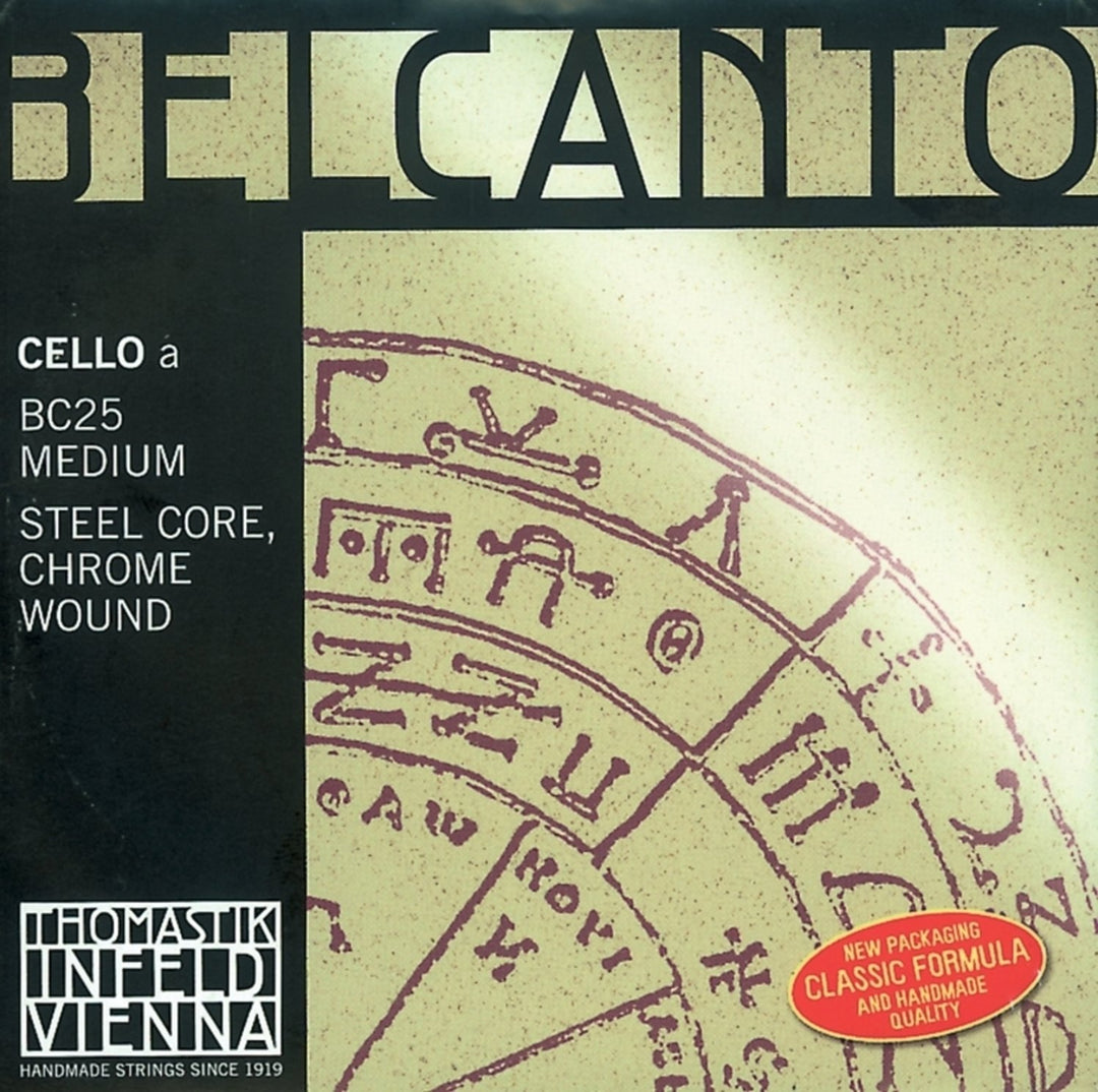 Thomastik-Infeld Corde per Violoncello Belcanto - Medium (BC25)