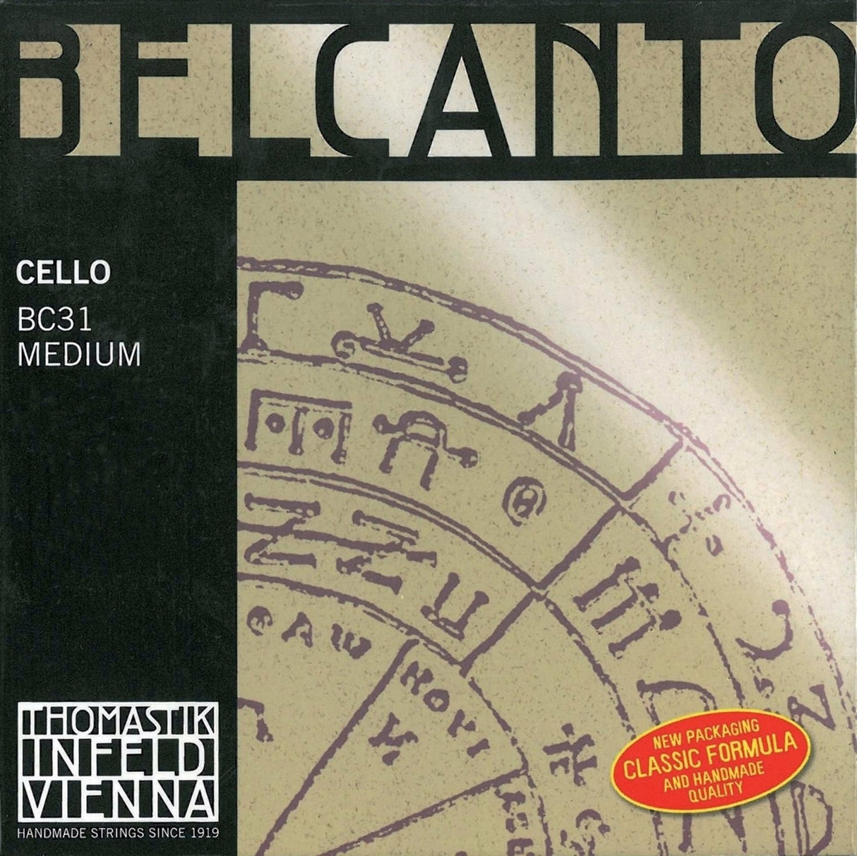 Thomastik-Infeld Cello Strings Belcanto - Medium (BC27)
