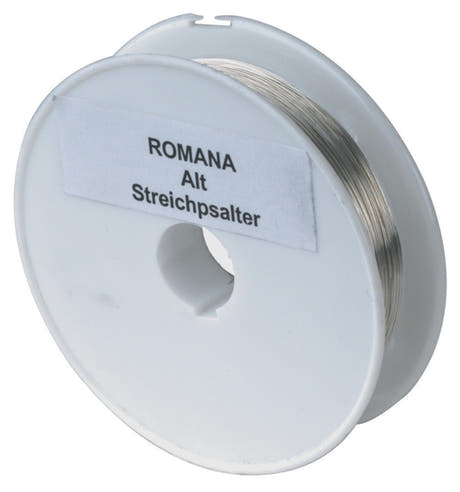 Filo per corde Romana per salterio alto, 0,26 mm, circa 15 m su bobina
