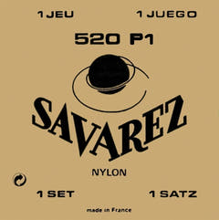Savarez 511R corda E1 rivestita in plastica per chitarra classica, 520P1